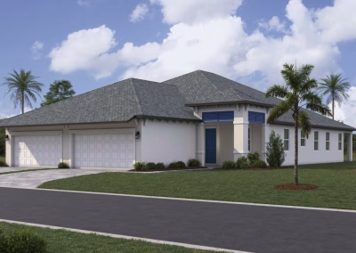 SeaFlower M/I Homes Topaz Elevation C Right